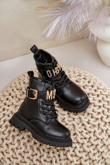 Pealiste poolsaapad Laste Eko Pealhk voodriga dekoreeritud kontsaga msuud Gilian 2