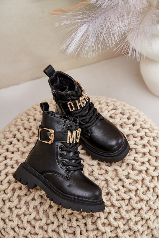 Pealiste poolsaapad Laste Eko Pealhk voodriga dekoreeritud kontsaga msuud Gilian