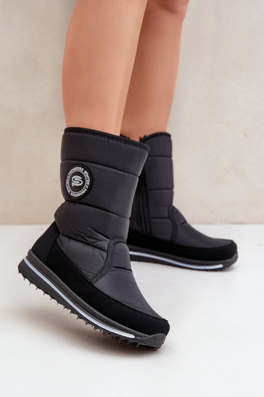 Naiste lumesaapad Progress PROGJ-21-09 musta värvi Naiste lumesaapad Progress PROGJ-21-09 musta värvi