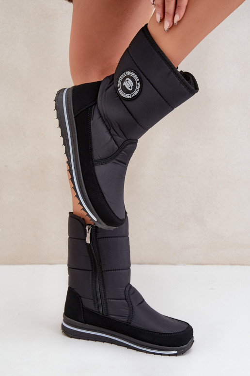 Naiste lumesaapad Progress PROGJ-21-09 musta värvi Naiste lumesaapad Progress PROGJ-21-09 musta värvi