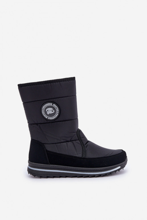 Naiste lumesaapad Progress PROGJ-21-09 musta värvi Naiste lumesaapad Progress PROGJ-21-09 musta värvi