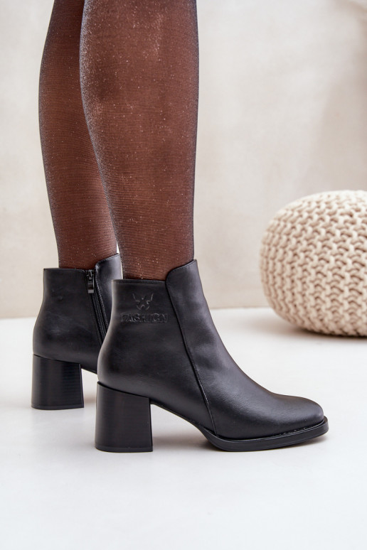 voodriga Pealiste poolsaapad kõrge jämeda kontsaga msuud Feliveth voodriga Pealiste poolsaapad kõrge jämeda kontsaga msuud Feliveth