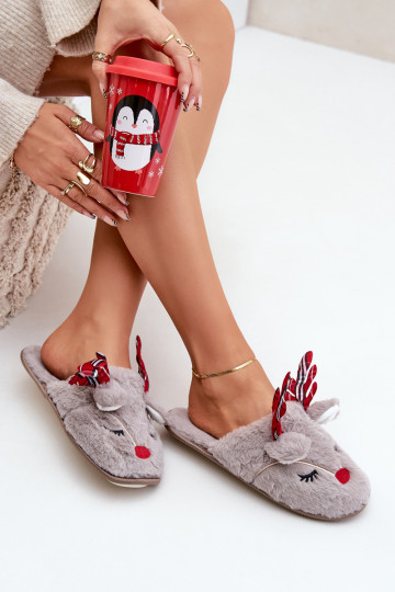 Christmas Plätud Koos teemaga Põhjapõder beeži värvi Sylaia