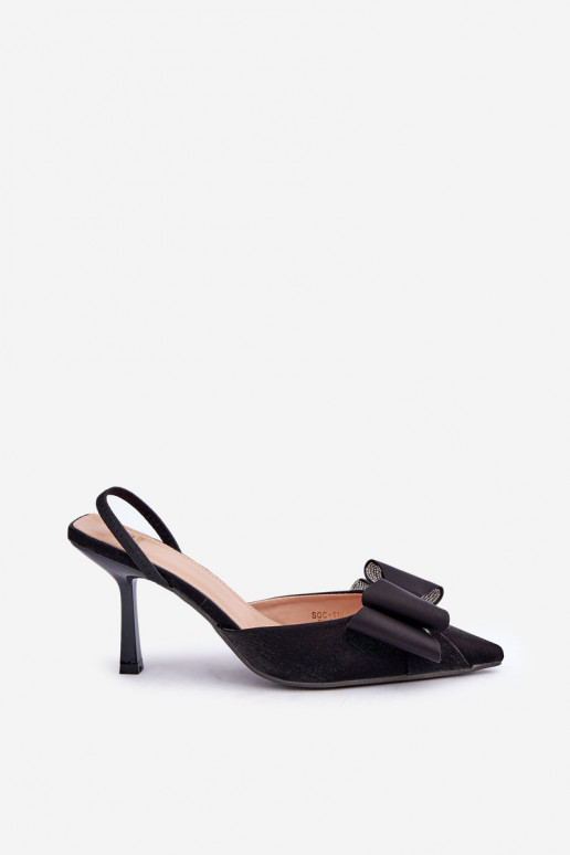 Riidest kõrge kontsaga lipsukesega msuud Selatea