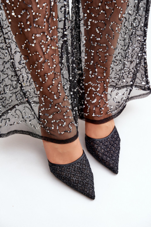 kõrge kontsaga Terava ninaga jalatsid Ozdobione Läikivadem msuud Berilae kõrge kontsaga Terava ninaga jalatsid Ozdobione Läikivadem msuud Berilae