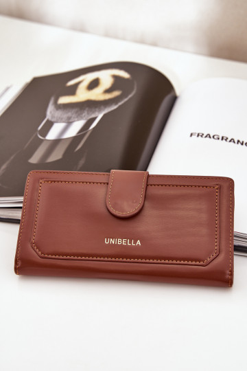 Rahakott eko-nahast Pruunid värvi Kalinessa