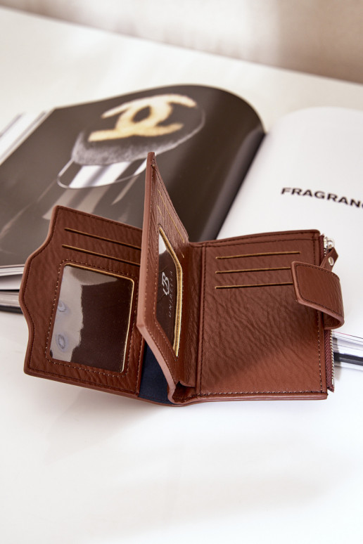 Rahakott Eko Pealhk Pruunid värvi Jezorea Rahakott Eko Pealhk Pruunid värvi Jezorea