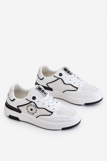 Pealiste omad Sportliku stiiliga jalanõud Big Star LL274440 Valget-msuud 2