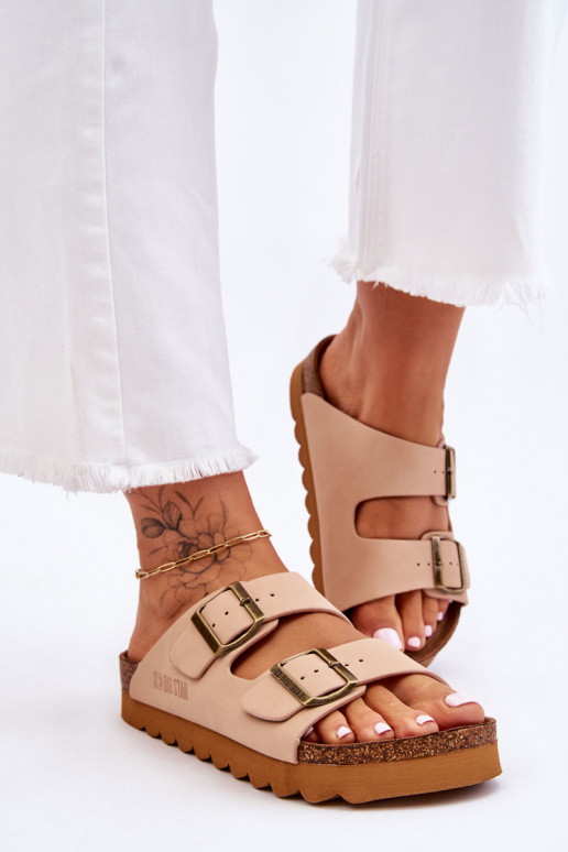 Klassikalise mudeli Pealiste omad Plätud Big Star LL274478 beeži värvi