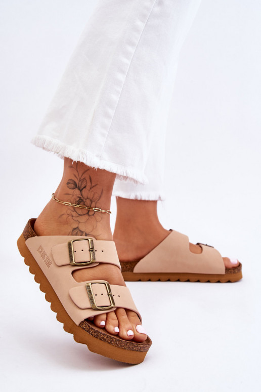 Klassikalise mudeli Pealiste omad Plätud Big Star LL274478 beeži värvi