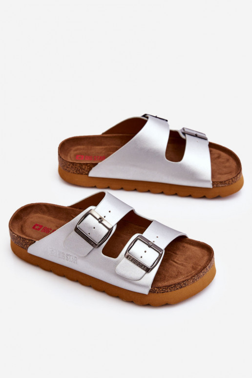 Klassikalise mudeli Pealiste omad Plätud Big Star LL274476 Hõbedat värvi