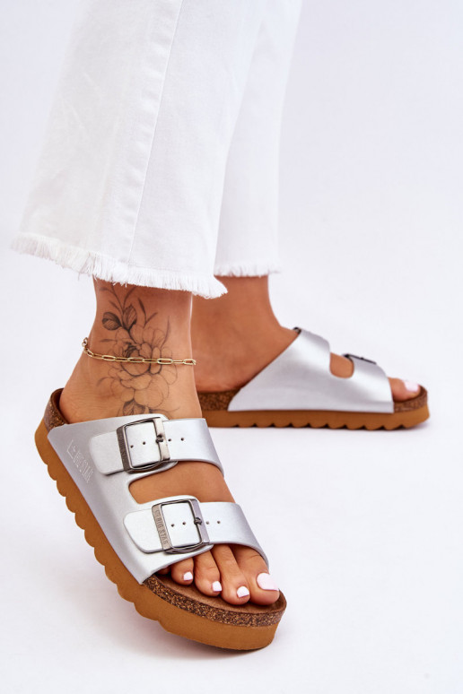 Klassikalise mudeli Pealiste omad Plätud Big Star LL274476 Hõbedat värvi