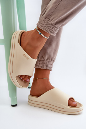 naiste plätud platvormiga Big Star NN274A034 beeži värvi 2