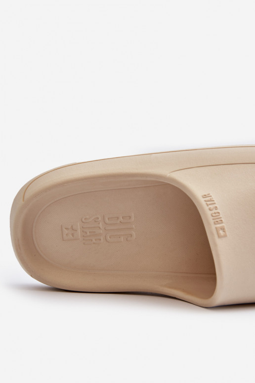 Valgus naiste plätud Big Star NN274A040 beeži värvi