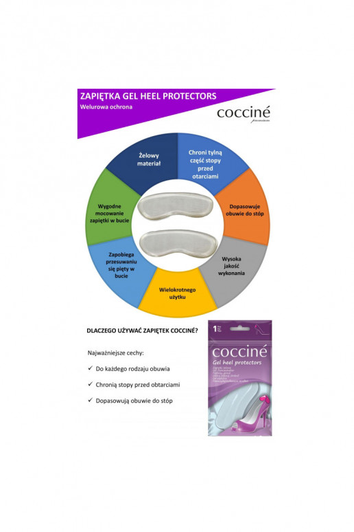 Coccine Gel Heel Protectors kannakaitsed