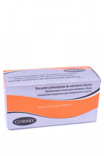 Corbby 120 tk ühekordseid sokke kingade proovimiseks