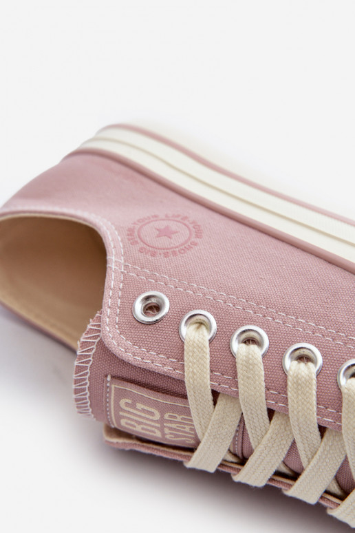 Sellel ondal naiste saapad Big Star NN274270 Tumeroosad värvi Sellel ondal naiste saapad Big Star NN274270 Tumeroosad värvi