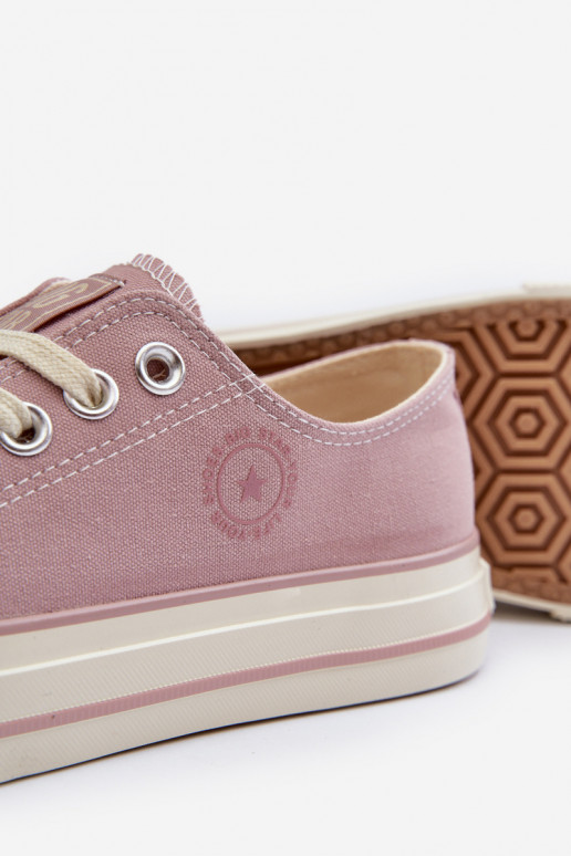 Sellel ondal naiste saapad Big Star NN274270 Tumeroosad värvi Sellel ondal naiste saapad Big Star NN274270 Tumeroosad värvi