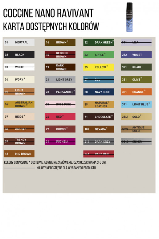 Coccine Pasta seemisnahast ja nubukist hoolduspasta Pealno Ravvivant Coccine Pasta seemisnahast ja nubukist hoolduspasta Pealno Ravvivant