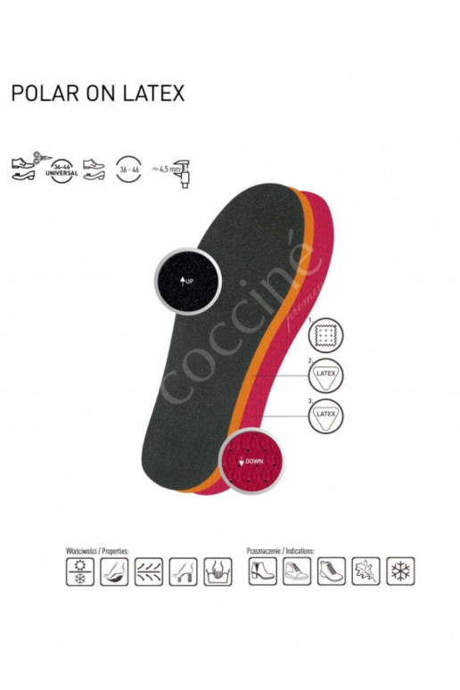 Coccine Dziecięca sisetald Zimosissea Polar Lateksil Do INycinania 19-35
