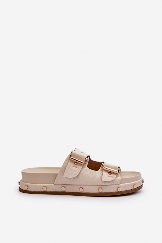 naiste plätud platvormiga Big Star NN274083 beeži värvi