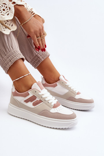 Pealiste madalad Sneakers tüüpi jalanõud beeži värvi Regines 2