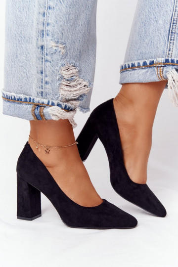 Kingad kõrge jämeda kontsaga Sergio Leone PB216 msuud 2