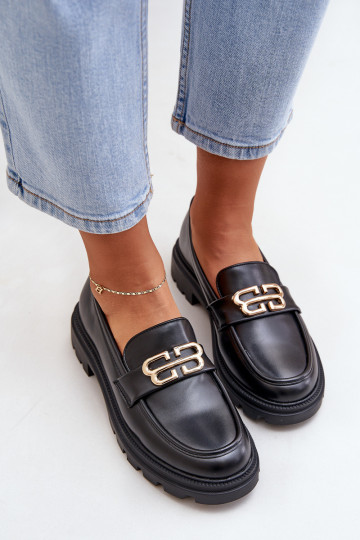 naiste mokassiinid Ze Kuldset värvim Detalem msuud Trionna