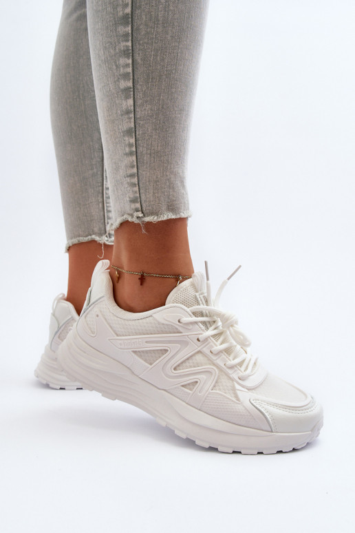 Moekad vabaajajalatsid Big Star NN274A084 valget värvi Moekad vabaajajalatsid Big Star NN274A084 valget värvi