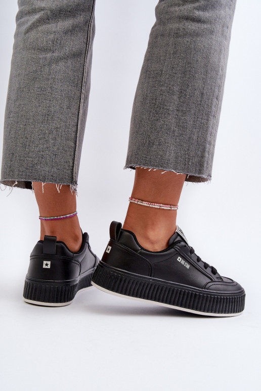 Sneakers tüüpi jalanõud Pealiste omad platvormiga Big Star NN274255 msuud Sneakers tüüpi jalanõud Pealiste omad platvormiga Big Star NN274255 msuud