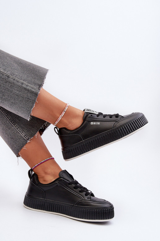 Sneakers tüüpi jalanõud Pealiste omad platvormiga Big Star NN274255 msuud Sneakers tüüpi jalanõud Pealiste omad platvormiga Big Star NN274255 msuud