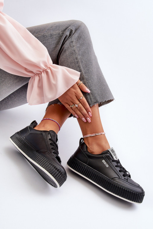 Sneakers tüüpi jalanõud Pealiste omad platvormiga Big Star NN274255 msuud Sneakers tüüpi jalanõud Pealiste omad platvormiga Big Star NN274255 msuud