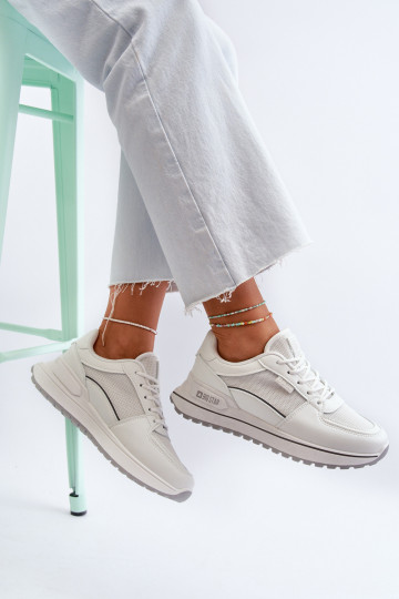 Sneakers tüüpi jalanõud Pealiste omad Big Star NN274A089 valget värvi 2