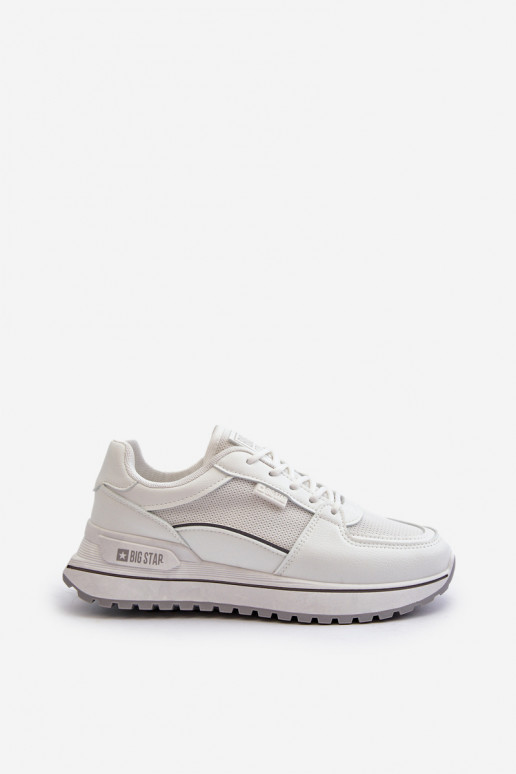 Sneakers tüüpi jalanõud Pealiste omad Big Star NN274A089 valget värvi Sneakers tüüpi jalanõud Pealiste omad Big Star NN274A089 valget värvi