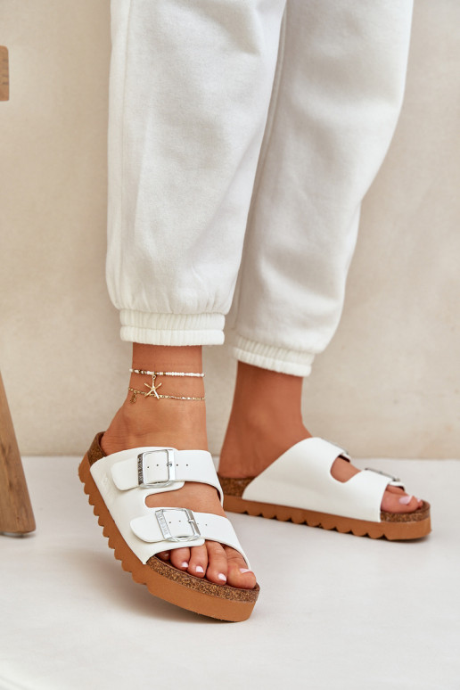 Klassikalise mudeli Pealiste omad Plätud Big Star LL274480 valget värvi