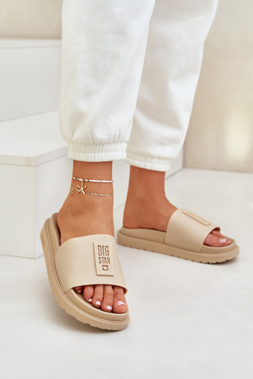 naiste plätud Big Star LL274A210 beeži värvi