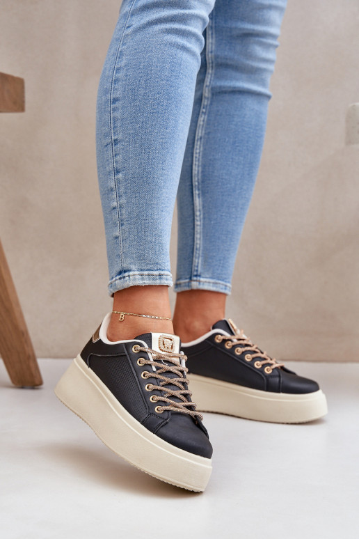 Sneakers tüüpi jalanõud platvormiga Koos Ornatei Sznurósissekami msuud Fonetha Sneakers tüüpi jalanõud platvormiga Koos Ornatei Sznurósissekami msuud Fonetha