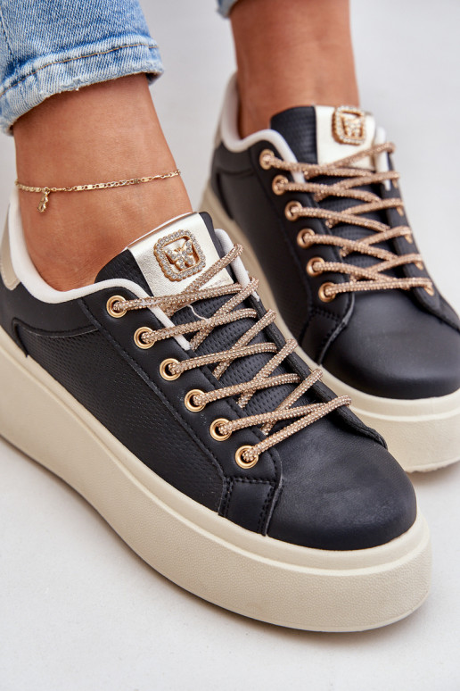 Sneakers tüüpi jalanõud platvormiga Koos Ornatei Sznurósissekami msuud Fonetha Sneakers tüüpi jalanõud platvormiga Koos Ornatei Sznurósissekami msuud Fonetha