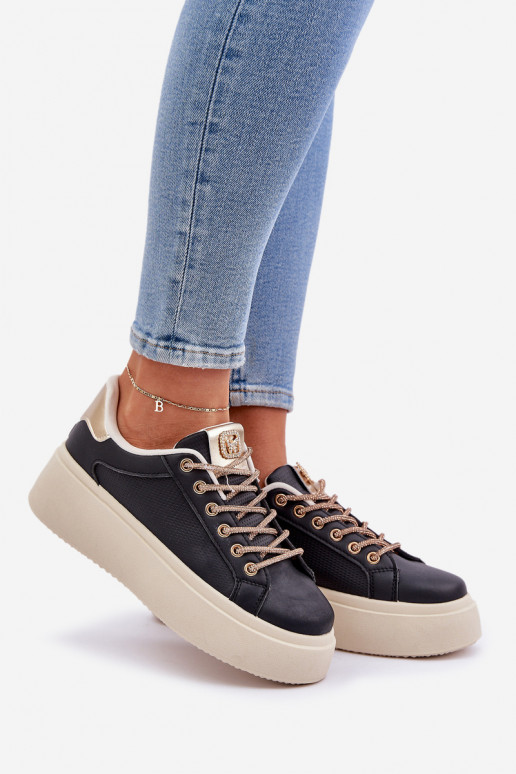 Sneakers tüüpi jalanõud platvormiga Koos Ornatei Sznurósissekami msuud Fonetha Sneakers tüüpi jalanõud platvormiga Koos Ornatei Sznurósissekami msuud Fonetha