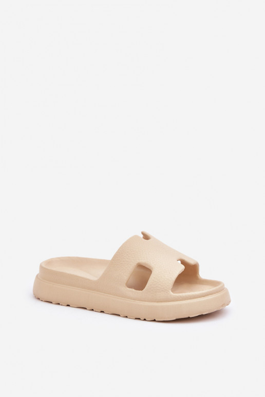 Kerged rannaplätud Plätud Väljalõigetega beeži värvi Neladith