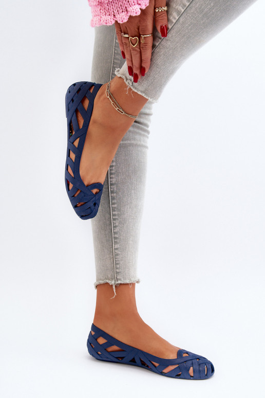 Pealiste omad kummist Baleriinad tumesinist värvi Salam