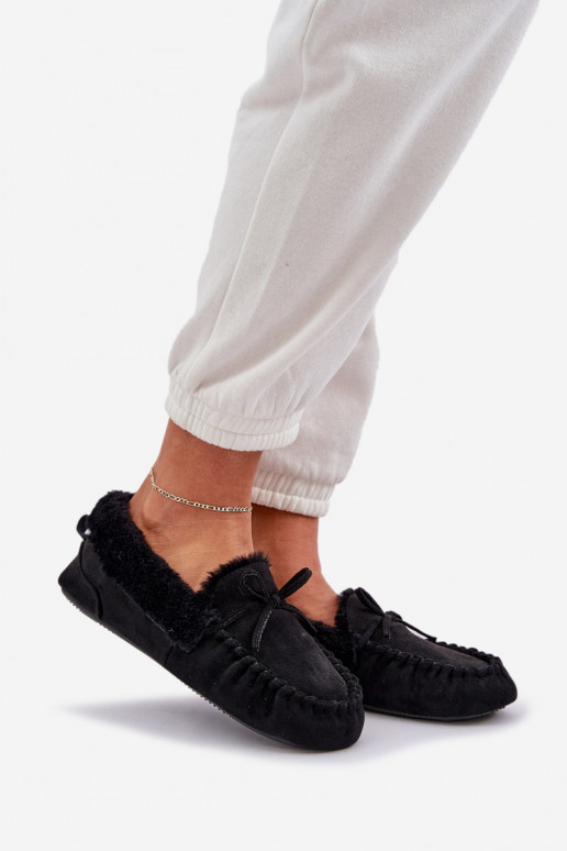 Mokassiinid Plätud Pealiste omad karusnahaga msuud Kleogoria