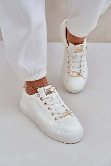 Naiste sneakers mudeli jalanõud Big Star NN274211 valge värviga 2