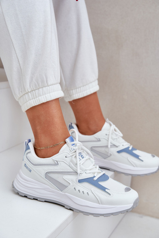 spordijalatsid Pealiste omad Big Star NN274A094 HI-POLY SYSTEM Valget-Sinist värvi spordijalatsid Pealiste omad Big Star NN274A094 HI-POLY SYSTEM Valget-Sinist värvi