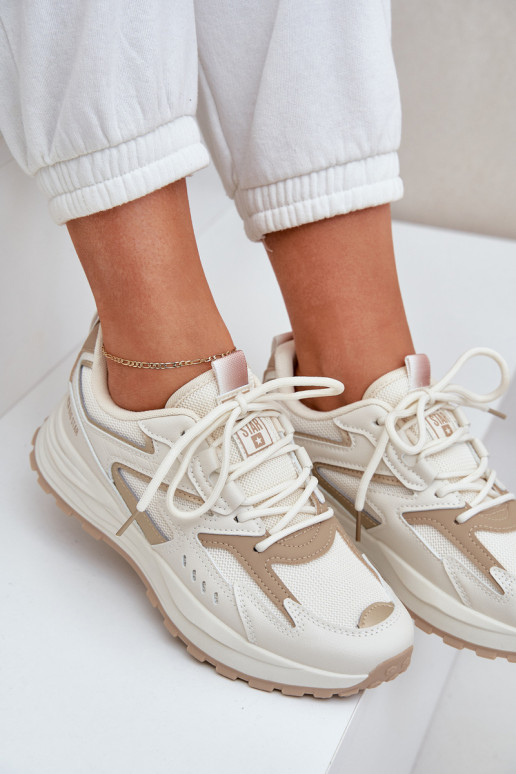 spordijalatsid Pealiste omad Big Star NN274A096 HI-POLY SYSTEM beeži värvi spordijalatsid Pealiste omad Big Star NN274A096 HI-POLY SYSTEM beeži värvi