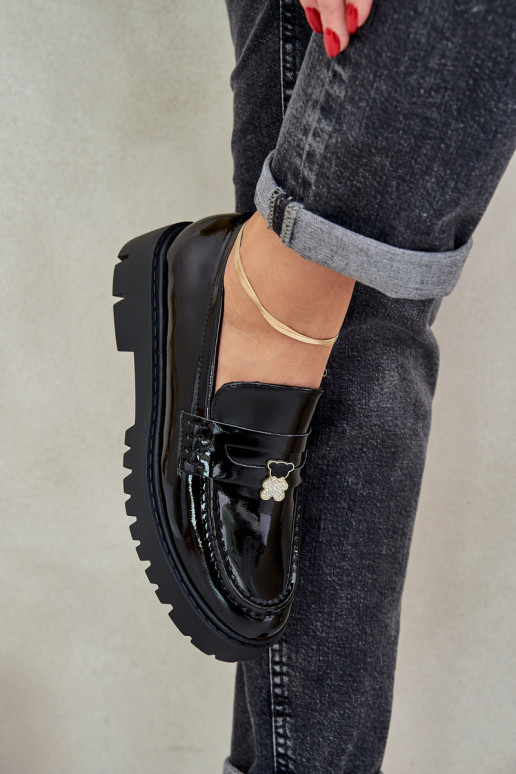 Lakitud mokassiinid Pealiste omad Z Przypinką Karu msuud INulinea