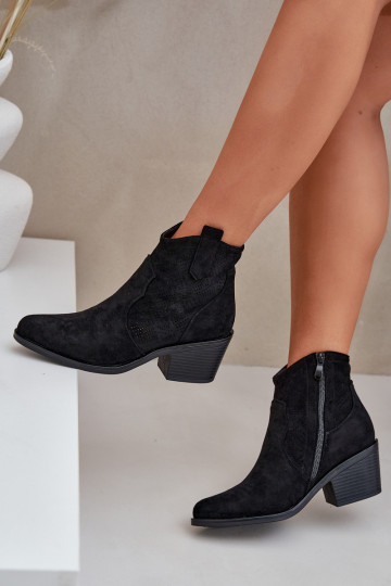 kauboistiilis saapad Lossi juurde Eko Ažuursed seemisnahast S.Barski HY51-061 msuud