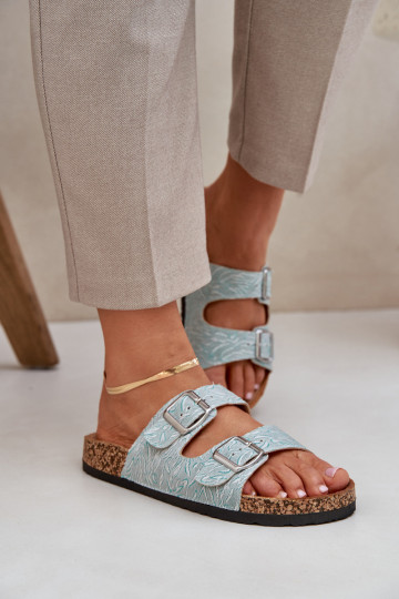 Riidest Plätud Korgitalla peal neetide ja pandlaga mündiroheline Atera