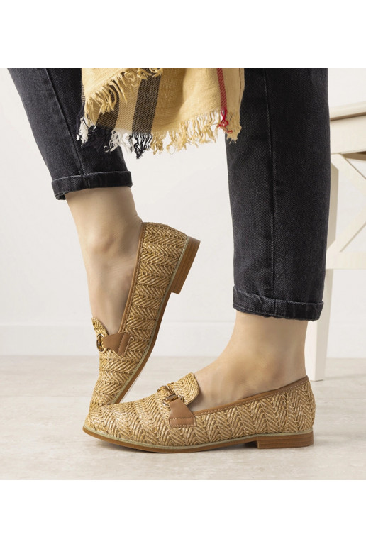 Kaamelist punutud mokassiinid Leone...