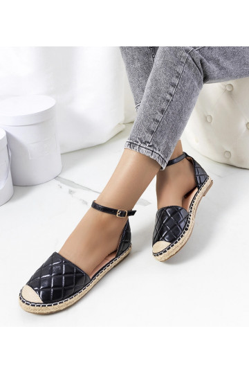 Mustad Faiza espadrillid
